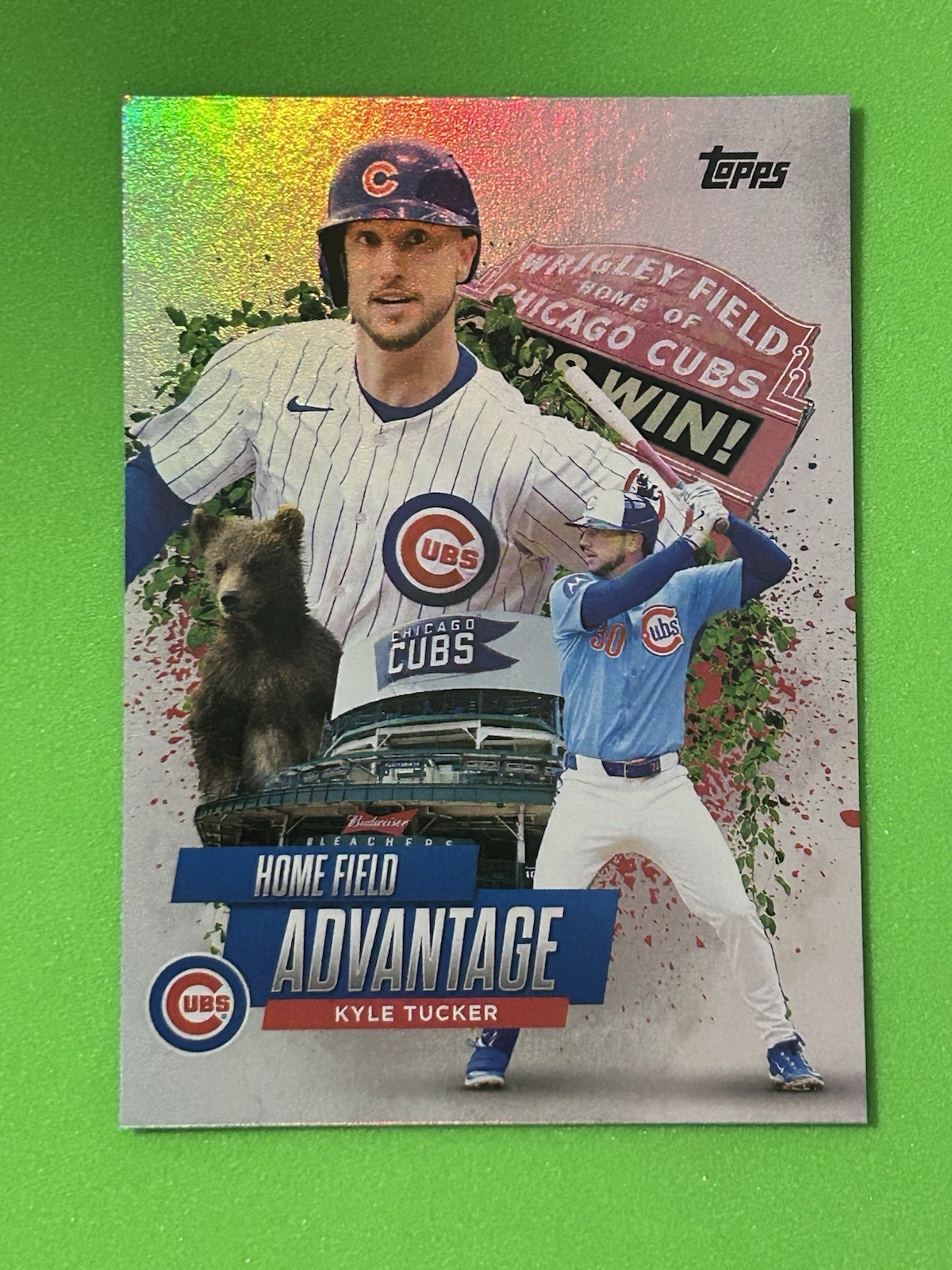 2025 Topps Chrome Update Kyle Tucker #HA-45 Chicago Cubs Home Field Advantage