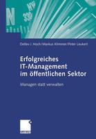 Erfolgreiches It-Management Im öFfentlichen Sektor Managen Statt Verwalten Buch