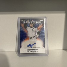 2025 Topps Series 2- Alex Verdugo Postseason Performance Auto  13/25 RARE