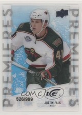 2010-11 Upper Deck Ice 526/999 Justin Falk #74 n1u