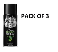 The Shave Factory Hair Sheen Spray Olive Oil 500 ml - PACK OF 3