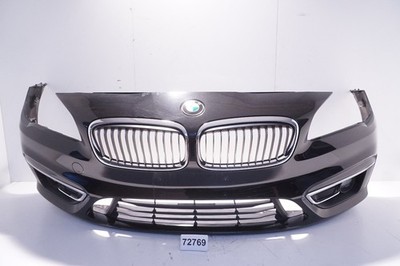 BMW 2er F45 F46 Stoßfänger Stoßstange vorne BLACK SAPPHIRE METALLIC (475)