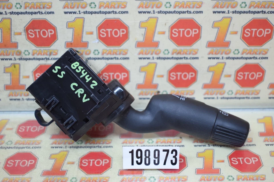 Interruptor de control limpiaparabrisas columna Honda CRV 2008-2011 35256-SWA-A02 OEM Foto 3 de 4