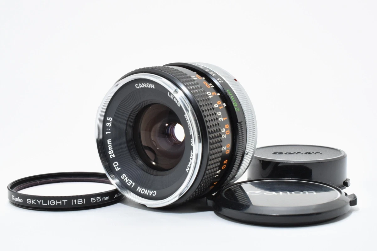 Canon FD f/3.5 Camera Lenses 28mm Focal for sale | eBay