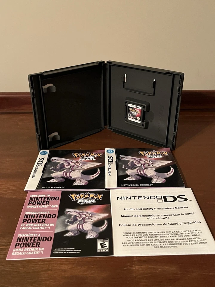 Pokémon Pearl Version Nintendo DS (2007) Complete - Mint Condition - Image 4 of 4