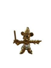 Disney Gold Collection 24kt Gold Plated & Lead Crystal Mickey Mouse Fantasia Fig