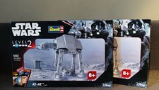Star Wars, 1x AT-AT Modellbausatz, 1:53 ohne Kleben und Bemalen, OVP/Neu