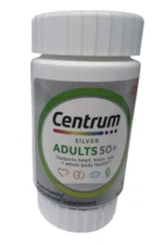 Centrum Silver Adults 50 Plus Multivitamin With Vitamin C, D & E, 80 Count 2/27