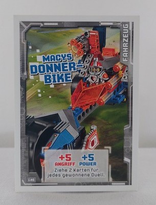*MACYS DONNERBIKE* #146 LEGO NEXO KNIGHTS Trading Card Game 2016 Serie 1 