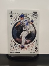 2022 Panini Mosaic Baseball Aces Jacob deGrom Insert New York Mets