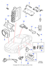 Jaguar Genuine Security Sounder Link Lead XF 2.2D 2.7D 3.0D 4.2 2.0 3.0 5.0