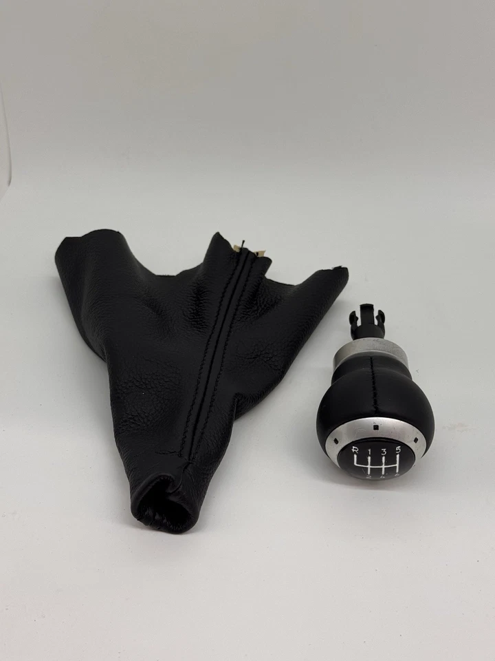 MK4 VW 6 velocidades perilla de cambio y bota de cuero GTI Golf GLI R32 VR6 1.8T Volkswagen Foto 4 de 4