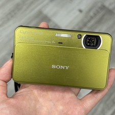 SONY Cyber Shot DSC-T99 CCD 14.1MP 4x Optical Zoom Digital Camera-Green English