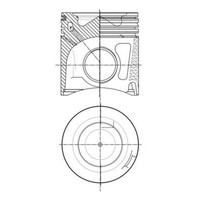 Mahle 007 PI 00150 000 Kolben