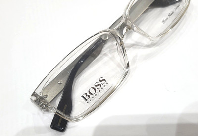 Hugo Boss Brille 0369 D0O Kristall Brille Brillengestell Optical Eyewear 55-15-140