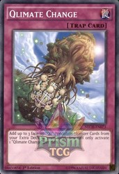 Qlimate Change NECH-EN073 1st Edition Yu-Gi-Oh! The New Challengers