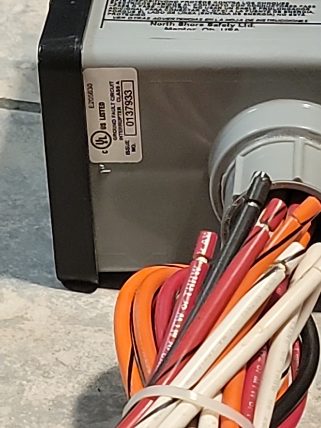 NEW North Shore Safety PGFS-43105 Line Gard GFCI NEW