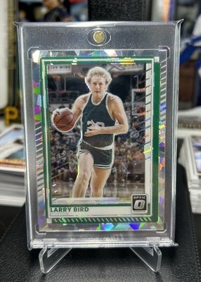2025-26 Donruss Basketball Larry Bird Cracked Ice /25 #140 Celtics Legend