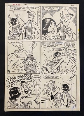 Millie The Model #174 Page 21 Original Comic Art Stan Goldberg