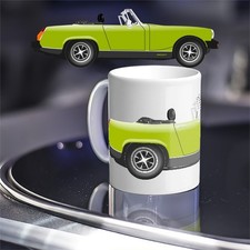 Large Mug - MG Midget Sports Car British Various Colours Roof up or Down Gift...