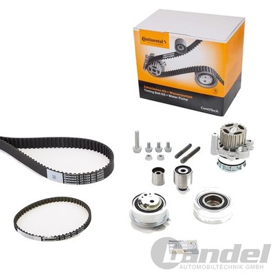 CONTINENTAL WASSERPUMPE + ZAHNRIEMENSATZ passend für AUDI A1 A3 SEAT ALTEA