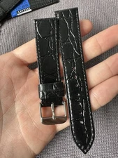 Vintage Watch Strap 20 mm Leather Nos top Quality V62