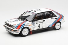 Lancia Delta HF 4WD #4 M. Alen Martini Rally 1000 Lakes 1987 Kyosho 1:18