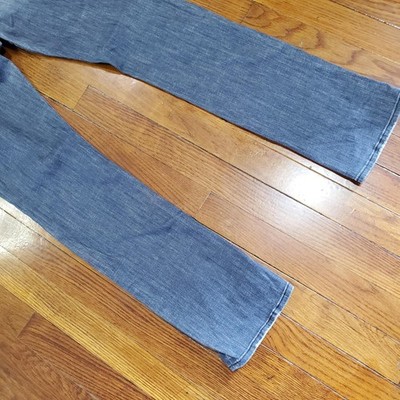 Hudson Jeans Womens 28 Gray Skylar Relax Slim Straight Distressed