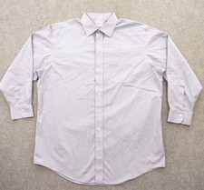 Brooks Brothers Shirt Mens 17 33 Blue Button Up Madison Long Sleeve Non Iron