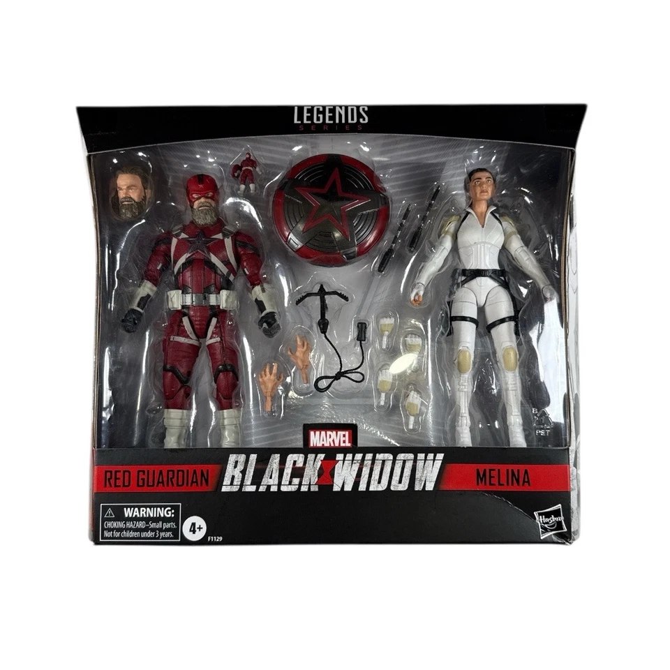 Marvel Legends Red Guardian & Melina 2-Pack Black Widow New/Sealed In Package - Image 2 of 4