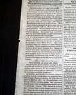Rare CONFEDERATE Capital Richmond Virginia Civil War Confederacy 1862 Newspaper