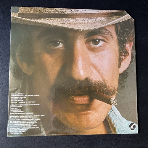 Jim Croce Time in a Bottle: Greatest Love Songs original vinyl LP SEALED - Picture 2 of 5