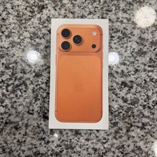 Original Apple iPhone 17 Pro Max Cosmic Orange 256GB empty box only - no cable