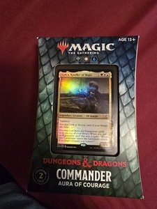 Aura Of Courage commander deck NEW