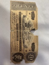 Confederate States of America 20 replica play money