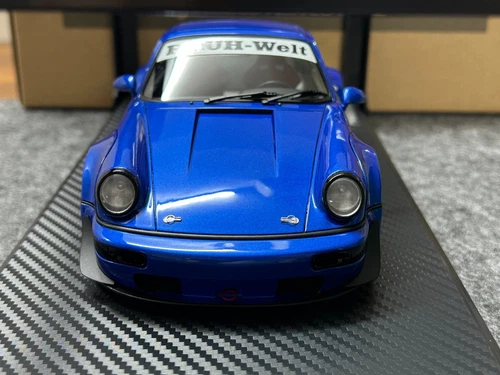 Ignition model 1/18 RWB 964 Metallic Blue Resin Cast Limited Edition IG3635 - Picture 5 of 8