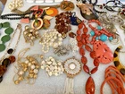 vintage costume jewelry novelty beaded necklaces bundle lot of 45+ pieces #6