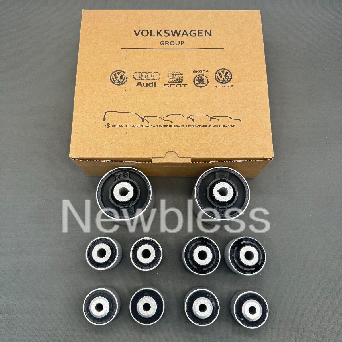 10X Front control arm bushing For Audi A4 S4 A5 Q5 2009-2016 A6 A7 2012-2018