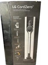LG CordZero Stick Vacuum Cleaner w/AutoEmpty Base No Nozzle Battery A931KWM Used