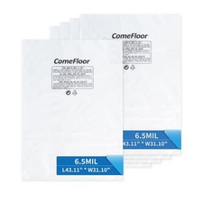6.5Mil Clear Plastic Dust Collector Bags for Woodworking Dust Filter Drums an...