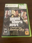 Grand Theft Auto IV & Episodes From Liberty City Xbox 360 Manual , No Map