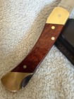 Schrade USA Made 5" handle and 4 3/4" Blade LB7 Bear Paw lockback Blade w/sheath — photo 5
