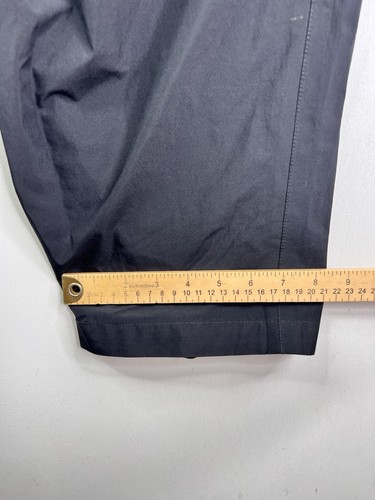 Men's Cabelas GORE-TEX Paclite Shell Rain Pants 3XL Black Lightweight Waterproof - Picture 8 of 16