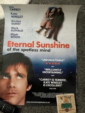ETERNAL SUNSHINE - Video Poster unframed    23 1/2 x 15 inches