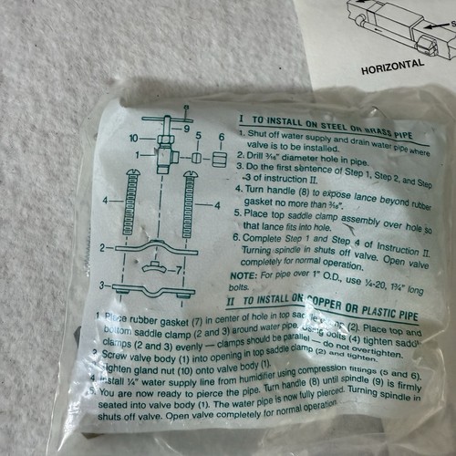 AprilAire 560 Whole-House Humidifier Powered Furnace Humidifier Duct Vintage - Bild 13 von 14