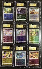 Pokémon Gem Pack Vol.2 Prismatic Holo CGC Pristine 10 Eeveelutions 9 Card Lot