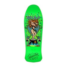 Santa Cruz Reissue Skateboard Deck Salba Stregone Dottore Verde 10,4"