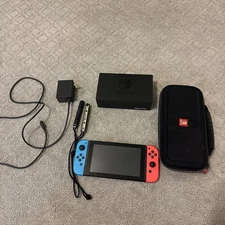 Nintendo Switch HAC-001 32GB Console w/Original Dock And Charger