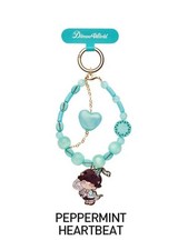 DIMOO Crush On Coffee Phone Charm PEPPERMINT HEARTBEAT  Sealed NEW in Box 