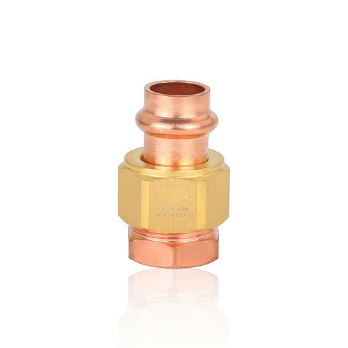1 PCS 1/2" Copper Press x 1/2" Female FPT Union Pipe Fitting Plumbing Tool